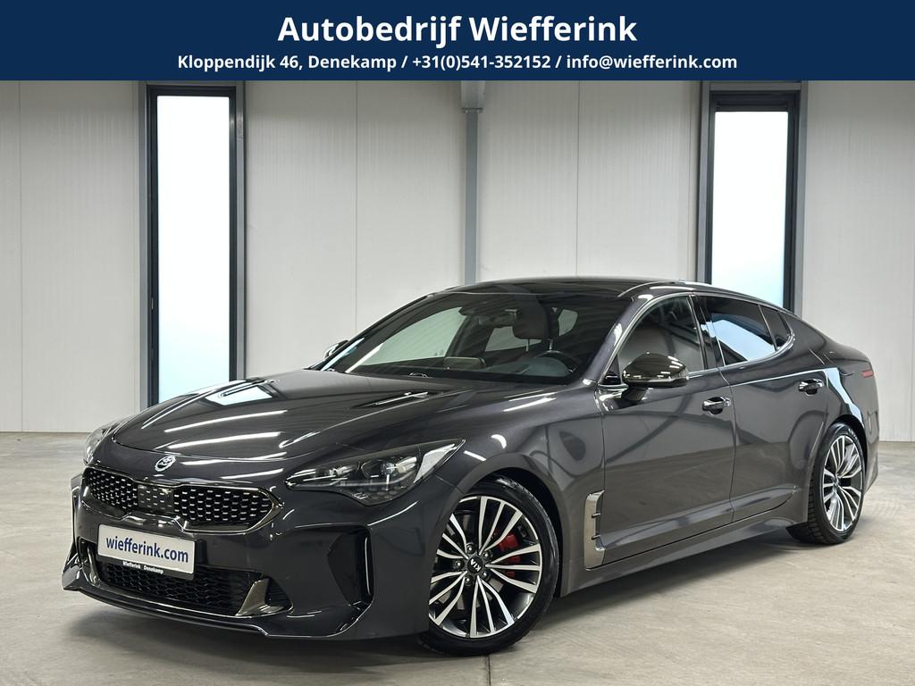 Kia Stinger 2.0 256pk T-GDI GT-Line | Full-option | Org NL |, Auto's, Kia, Automaat, Achterwielaandrijving, Gebruikt, Euro 6