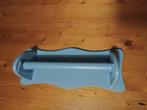 Zgan Blauwe Keukenrolhouder - Hout, Huis en Inrichting, Keuken | Keukenbenodigdheden, Ophalen of Verzenden, Gebruikt