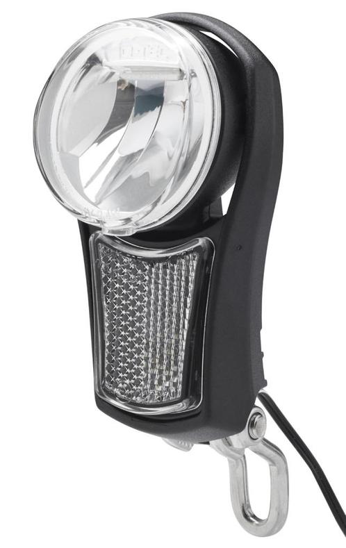 Busch & Müller Lumotec IQ Fly senso plus fietslamp, zwart, Auto-onderdelen, Verlichting, Oldtimer onderdelen, Universele onderdelen