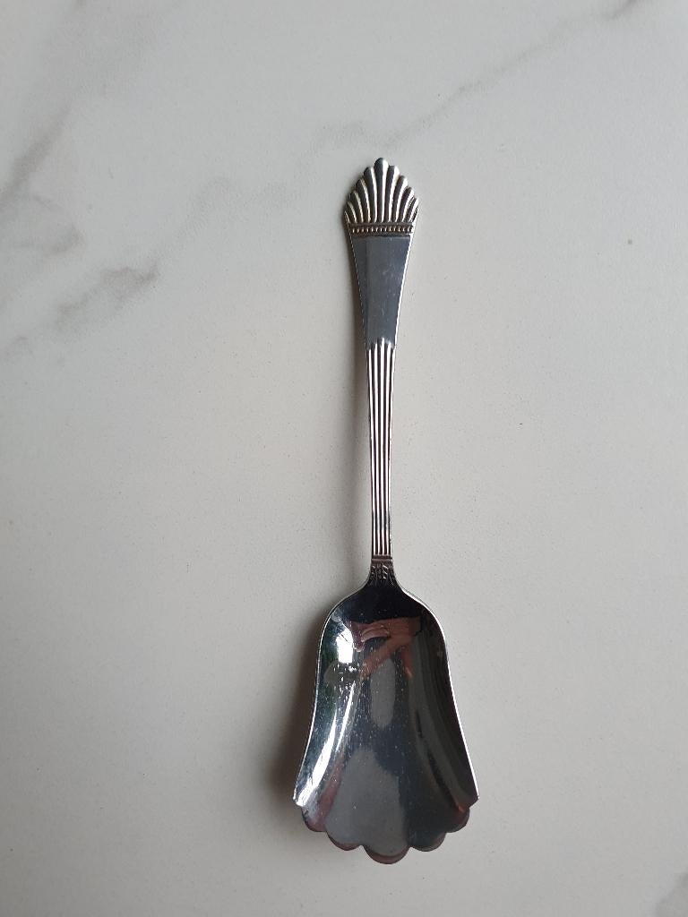 lepeltje Suikerschep - G Sola Z, Antiek en Kunst, Antiek | Bestek, Ophalen of Verzenden
