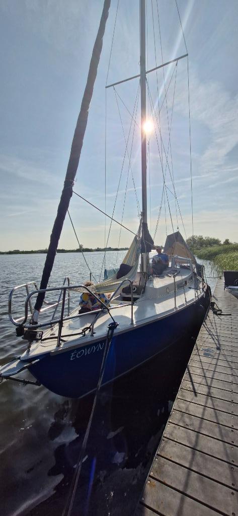 Koopmans 30 polyester zeiljacht, Watersport en Boten, Kajuitzeilboten en Zeiljachten, Gebruikt, Tourjacht of Cruiser, Polyester
