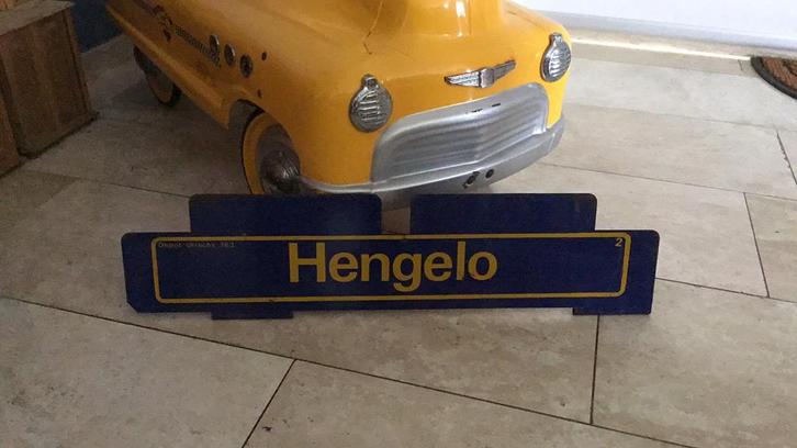 N.S. aanwijzingsbord., Hobby en Vrije tijd, Modeltreinen | Overige schalen, Zo goed als nieuw, Ophalen of Verzenden