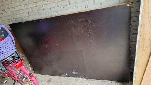 Tafelblad hout stevig, Huis en Inrichting, Tafelonderdelen, Gebruikt, 50 tot 100 cm, Rechthoekig, Ophalen