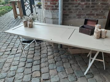 Vintage Deurtafels te Koop - Uniek! beschikbaar voor biedingen