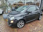 Fiat 500 1.2 500S sport,leuke auto!, Gebruikt, 4 cilinders, 840 kg, Leder en Stof
