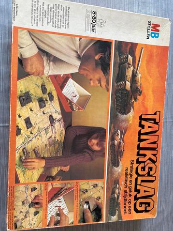 Tankslag Bordspel - MB Spellen-vintage beschikbaar voor biedingen