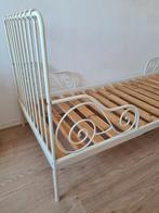 Ikea Minnen bed met lattenbodem en matras, Ophalen, Gebruikt, 70 tot 85 cm, Matras