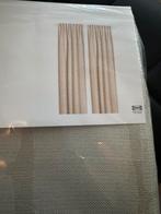 Gordijn Ikea Lonnstavmal 1 stuk beige 145 br x 300 hoog, 100 tot 150 cm, 200 cm of meer, Beige, Nieuw