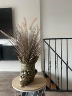Gouden Apenhoofd Plantenpot, Huis en Inrichting, Kunststof, Overige kleuren, Ophalen of Verzenden, Zo goed als nieuw