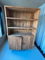 Teak kast, Ophalen, Gebruikt, 100 tot 150 cm, 200 cm of meer