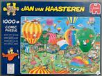 JAN VAN HAASTEREN puzzel HOERA. NIJNTJE 65 JAAR, Ophalen of Verzenden, 500 t/m 1500 stukjes, Zo goed als nieuw, Legpuzzel