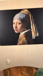 Meisje met de parel van Johannes van Meer, 125 cm of meer, Ophalen of Verzenden, Zo goed als nieuw, Schilderij