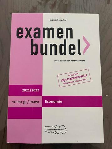 Examenbundel vmbo gt economie 2021/22