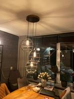 Hang Lamp brons 3 bollen bruin, Ophalen of Verzenden, Zo goed als nieuw, Minder dan 50 cm