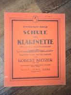 Zimmerman schule für Klarinette deel 3, Ophalen of Verzenden, Gebruikt, Les of Cursus, Klassiek