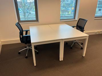 7x  bureaus, wit, slinger bureau NU 69,- ex btw OP=OP beschikbaar voor biedingen