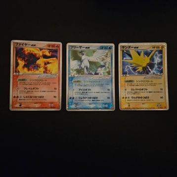 Moltres articuno en zapdos ex play promos in topstaat beschikbaar voor biedingen
