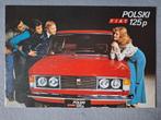 Brochure POLSKI FIAT 125 p - Engels, Ophalen of Verzenden, Overige merken