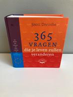 365 Vragen die je leven zullen veranderen - Joost Drenthe, Achtergrond en Informatie, Spiritualiteit algemeen, Ophalen of Verzenden
