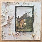 Led Zeppelin Untitled IV LP Vinyl 1972 Blues Rock Hard Rock, Ophalen of Verzenden, Gebruikt, 12 inch