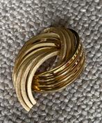 Grosse 14 krt massief goud vintage broche 16.1 gr, Ophalen of Verzenden, Goud