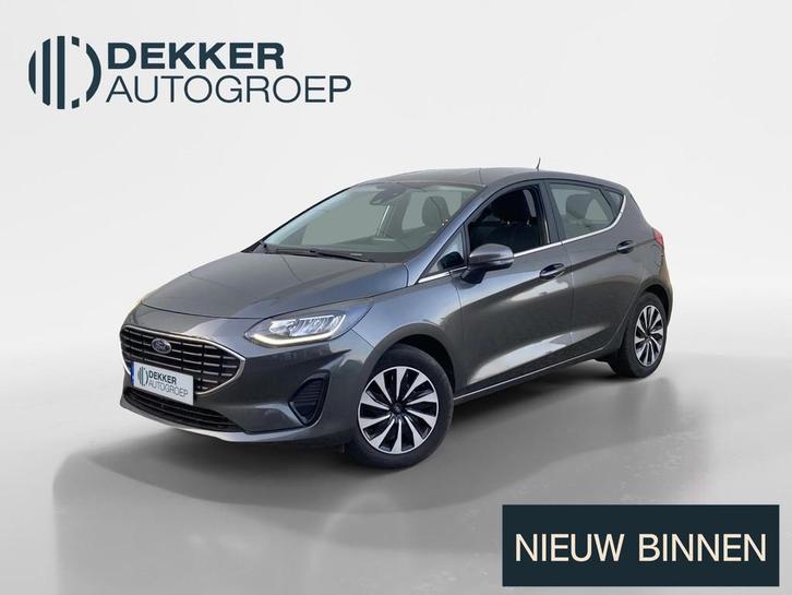 Ford Fiesta 1.0 EcoBoost Titanium 100 pk 5-deurs Apple Carpl, Auto's, Ford, Bedrijf, Te koop, Fiësta, ABS, Airbags, Airconditioning