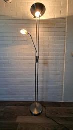 Stijlvolle Staande Lamp met Leeslamp, Huis en Inrichting, Ophalen, Zo goed als nieuw, Metaal, Modern