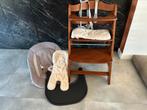 Hauck alpha plus kinderstoel - incl newbornset en click tray, Kinderen en Baby's, Kinderstoelen, Ophalen, Gebruikt, Meegroeistoel