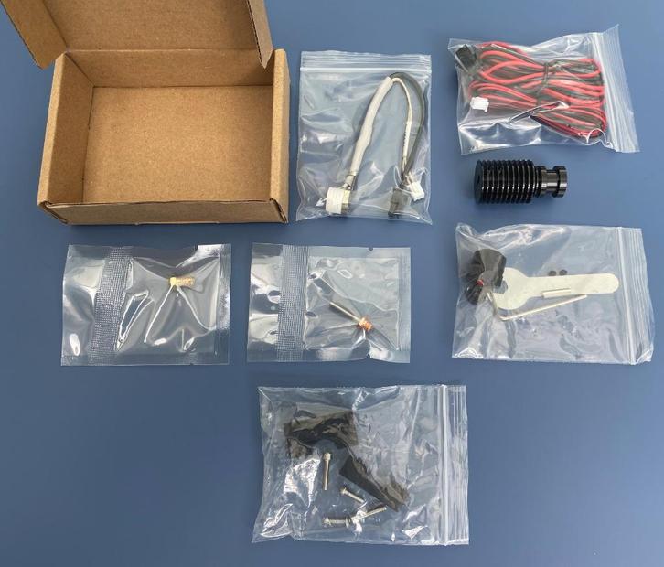 CHC-V6 Ceramic Heating Core Hotend + mount NIEUW, Computers en Software, 3D-printerbenodigheden, Nieuw, Ophalen of Verzenden