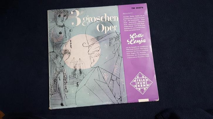 3 GROSCHEN OPER. Bert Brecht. Kurt Weill. Tekstboekje Film, Cd's en Dvd's, Vinyl | Overige Vinyl, Zo goed als nieuw, 10 inch, Ophalen of Verzenden
