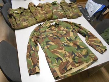 Basisjas Nederlands leger woodland camouflage (1000 stuks) beschikbaar voor biedingen