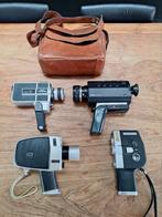 lot 4st vintage videocamera's super8 film-camera, Ophalen of Verzenden, 8mm, Camera