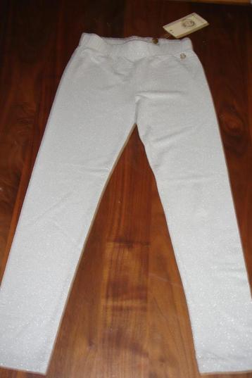Scapa zilver glitter legging maat 134-140 nieuw! beschikbaar voor biedingen