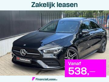 Mercedes-Benz CLA-klasse 200 AMG Night Pano Ambient Burmeist beschikbaar voor biedingen