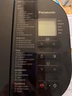 Panasonic Broodbakmachine - Zo Goed Als Nieuw!, Witgoed en Apparatuur, Broodbakmachines, Met timer, Ophalen of Verzenden, Zo goed als nieuw