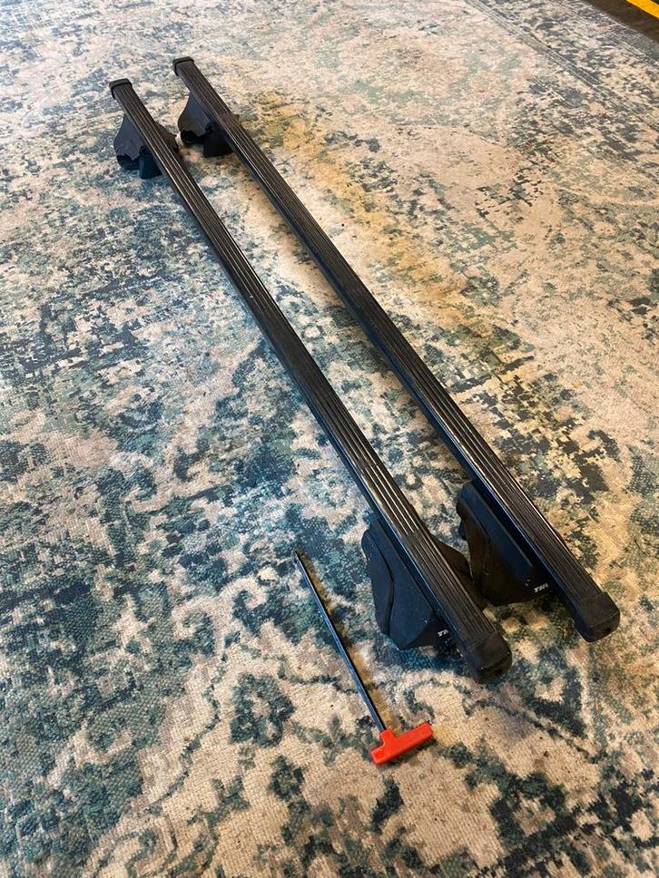 Thule Dakdragers voor Dakrail, Auto diversen, Dakdragers, Gebruikt, Ophalen