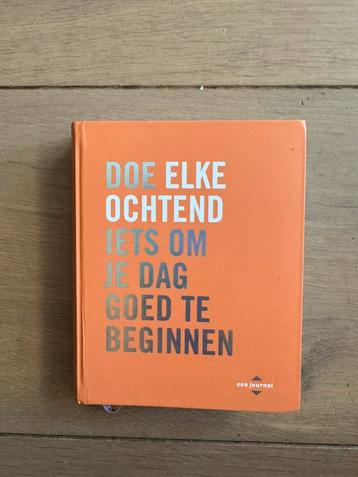 Doe elke ochtend iets om je dag goed te beginnen beschikbaar voor biedingen