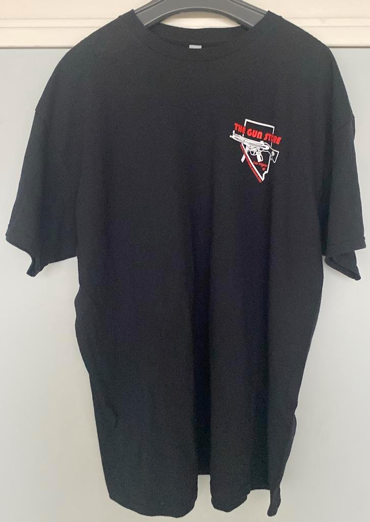 XXL Tshirt The Gun Store Las Vegas, Kleding | Heren, T-shirts, Nieuw, Overige maten, Zwart, Ophalen of Verzenden