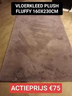 Nieuw vloerkleed Plush fluffy 160x230cm super zacht €75, Ophalen, Overige kleuren, ., Industrieel landelijk koloniaal boheems barok brocante