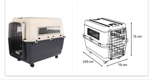 Flamingo Transportbox (bench) NOMAD XXL tot 45 kg zgan, Dieren en Toebehoren, Transportboxen, Zo goed als nieuw, Ophalen