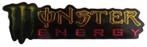 Monster Energy metallic sticker #6, Motoren, Accessoires | Stickers, Ophalen of Verzenden