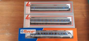 Een complete set met 3 InterRegio rijtuigen van DB-AG beschikbaar voor biedingen