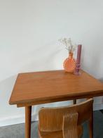 Vintage schooltafeltje en stoeltje, Ophalen, Gebruikt, Tafel(s) en Stoel(en)