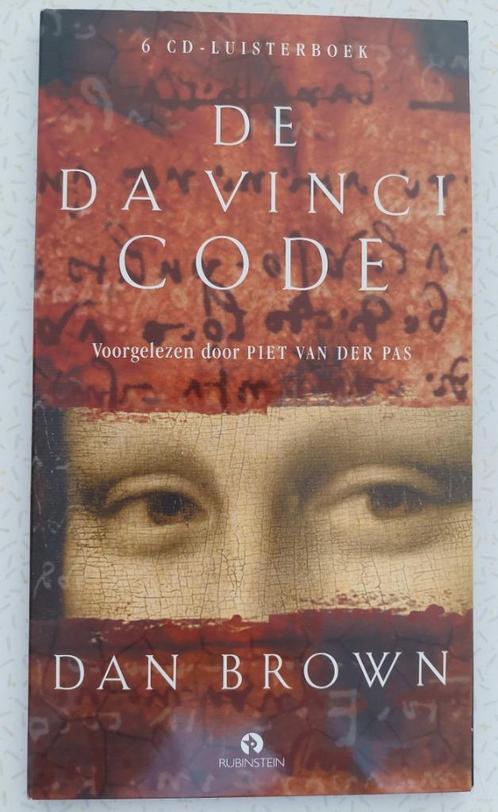 6 CD Luisterboek - De Da Vinci Code, Boeken, Luisterboeken, Cd, Volwassene, Ophalen