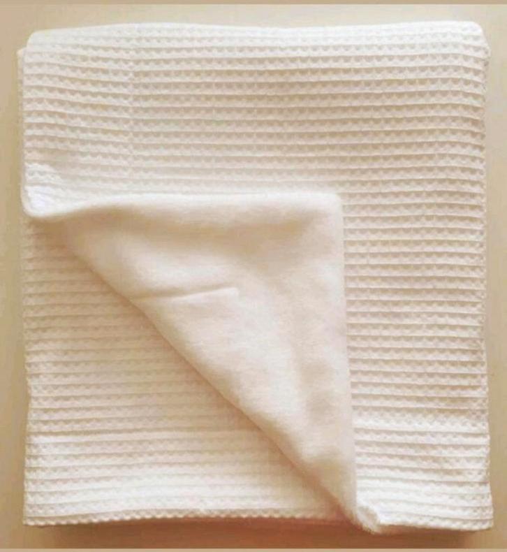 Off white wiegdeken, Kinderen en Baby's, Dekens, Slaapzakjes en Inbakerproducten, Nieuw, Deken, 100 cm of meer, Ophalen of Verzenden