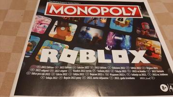 bordspel nieuw Monopoly Roblox Monopolie gelimiteerd beschikbaar voor biedingen