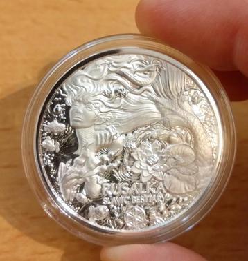 2 oz zilver munt Slavic Bestiary - Rusalka - 2022 cameroon beschikbaar voor biedingen