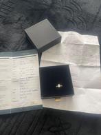 Gj3334  diamond dames ring, Ophalen of Verzenden, Zo goed als nieuw