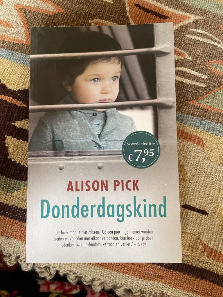 Alison pick/ Donderdagskind/ nieuw boek, Ophalen of Verzenden, Nieuw
