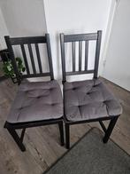 IKEA STEFAN Eetkamerstoelen (2x), Huis en Inrichting, Stoelen, Ophalen, Gebruikt, Twee, Zwart